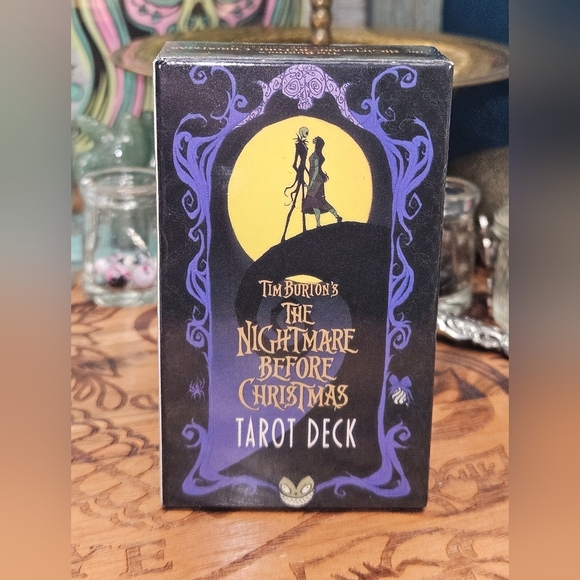 Tim Burton's Nightmare Tarot Deck with QR Guide - Picture 1 of 8